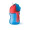 PHILIPS AVENT - Bendy Straw Cup (9m+) Κύπελλο με Καλαμάκι Σιλικόνης (SCF796/01) Χρώμα μπλε/κόκκινο - 200ml