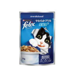 Felix เฟลิกซ์ อาหารเปียก สำหรับแมวโต รสปลาซาร์ดีนในเยลลี่ 70 g