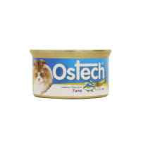 Ostech Gourmet อาหารเปียก แบบกระป๋อง สำหรับแมว สูตรทูน่า 80 g_1