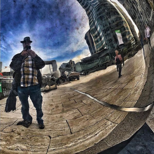 Autoportrait à La Défense