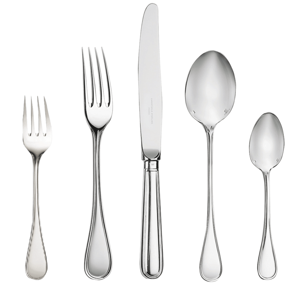 Real silver flatware sales