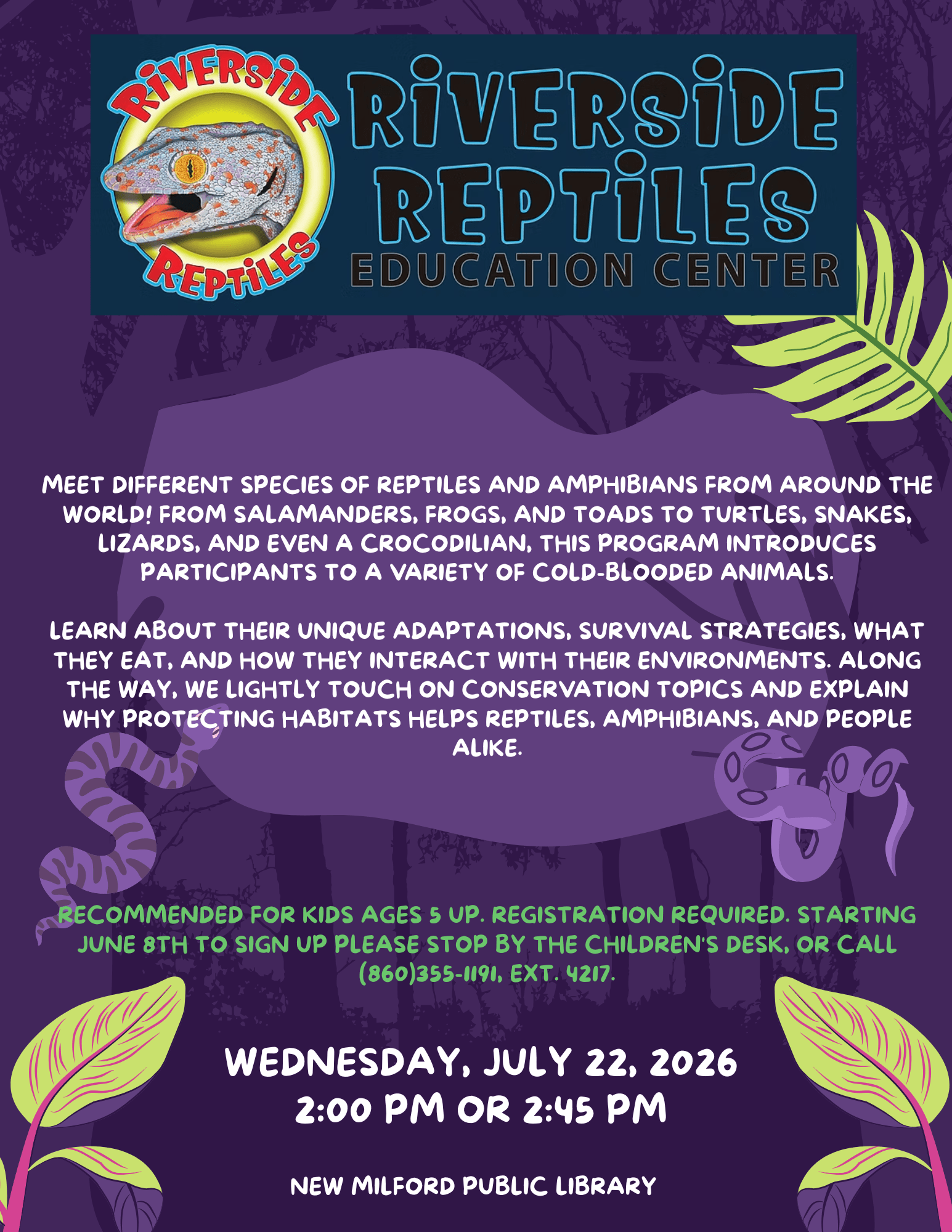 Riverside Reptiles: Reptiles and Amphibians
