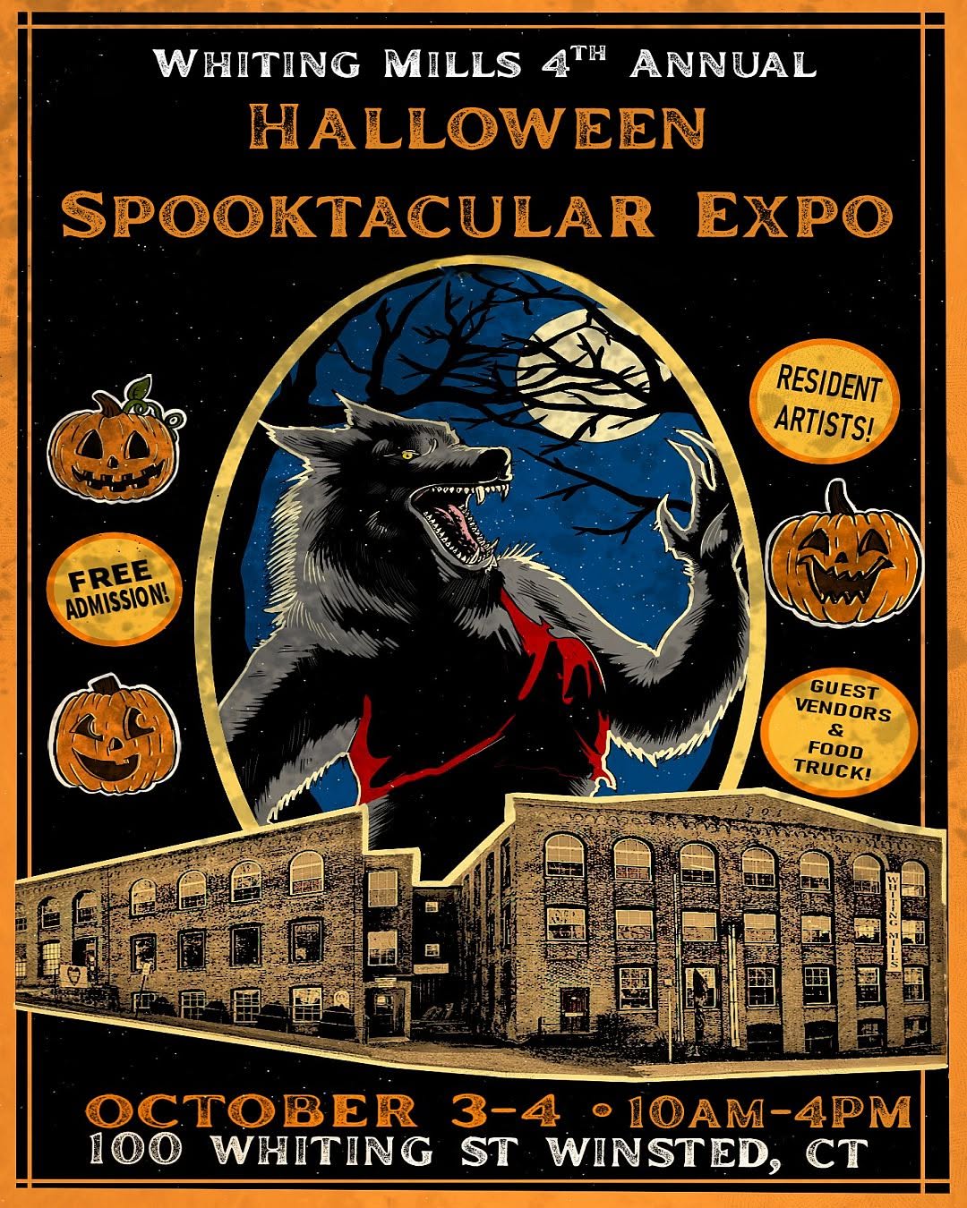 Whiting Mills Halloween Spooktacular Expo, Winsted