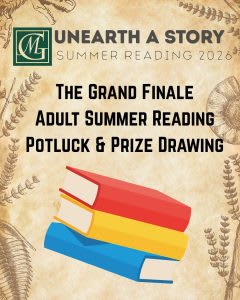 Gunn Memorial Library Adullt Program - The Grand Finale: Adult Summer Reading Potluck & Prize Drawing