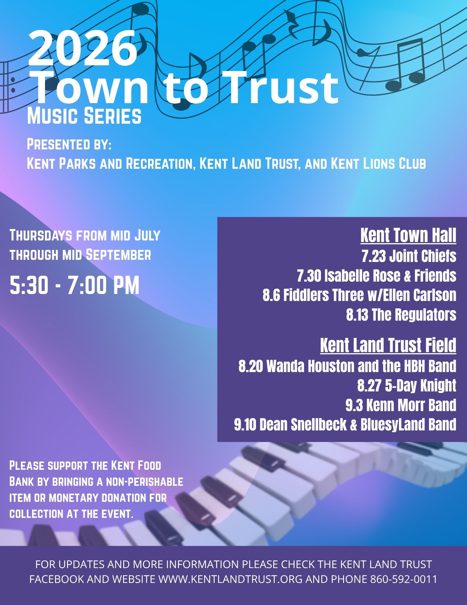 Town to Trust Music Series