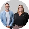 Wayne Riethoff &  Bec Gardner
