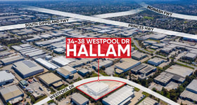 Factory, Warehouse & Industrial commercial property for lease at 34 - 38 Westpool Drive Hallam VIC 3803