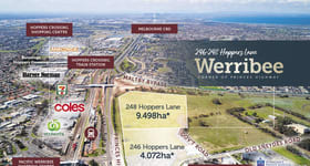 Development / Land commercial property for sale at 246-248 Hoppers Lane (Cnr Princes Highway) Werribee VIC 3030