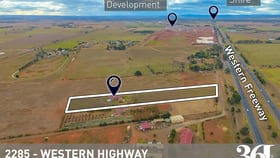 Development / Land commercial property for sale at 2285 Western hwy Rockbank VIC 3335