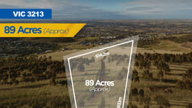 Rural / Farming commercial property for sale at 530-590 Geelong Ballan Road Moorabool VIC 3213