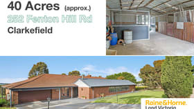 Rural / Farming commercial property for sale at 252 Fenton Hill Road Clarkefield VIC 3430