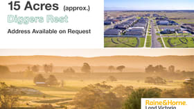 Development / Land commercial property for sale at Diggers Rest VIC 3427