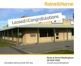 Medical / Consulting commercial property leased at 6A/41-43 Parkin Street Rockingham WA 6168