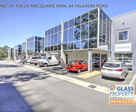 Offices commercial property leased at 64 Talavera Road Macquarie Park NSW 2113