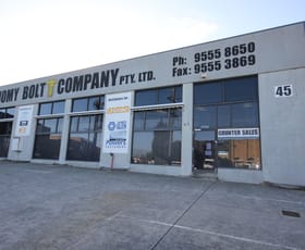 Factory, Warehouse & Industrial commercial property leased at 45 Capella Crescent Moorabbin VIC 3189