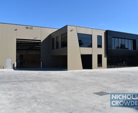 Factory, Warehouse & Industrial commercial property leased at 10-12 Kilkenny Court Dandenong South VIC 3175