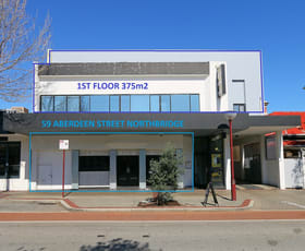 Medical / Consulting commercial property leased at Ground Floor/59 Aberdeen Street Northbridge WA 6003