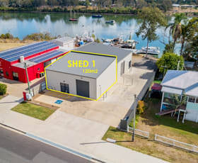 Factory, Warehouse & Industrial commercial property leased at Shed 1/7E Quay Street Bundaberg East QLD 4670