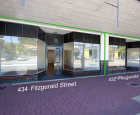 Shop & Retail commercial property leased at 432-434 Fitzgerald Street North Perth WA 6006