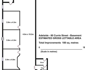 Medical / Consulting commercial property leased at Basement/ 80 Currie St Adelaide SA 5000