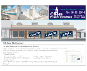 Shop & Retail commercial property leased at 115 Main Street Romsey VIC 3434
