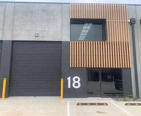 Factory, Warehouse & Industrial commercial property leased at 18 Cailin Place Altona VIC 3018