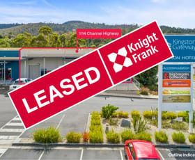 Shop & Retail commercial property leased at Prime corner exposure - Occupy/1/14 Channel Highway Kingston TAS 7050