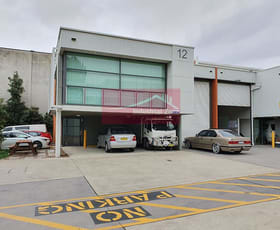 Factory, Warehouse & Industrial commercial property leased at Unit 12/17 George Young Street Auburn NSW 2144
