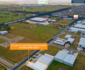 Showrooms / Bulky Goods commercial property leased at 43 (Lot 73 Whitfield Boulevard Cranbourne West VIC 3977