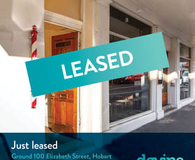 Shop & Retail commercial property leased at 100 Elizabeth Street Hobart TAS 7000
