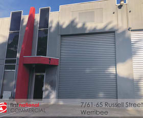 Factory, Warehouse & Industrial commercial property leased at 7/61-65 Russell Street Werribee VIC 3030