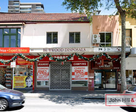 Shop & Retail commercial property leased at 81 Burwood Road Burwood NSW 2134