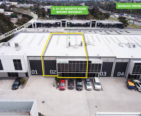 Factory, Warehouse & Industrial commercial property leased at 2/21-35 Ricketts Road Mount Waverley VIC 3149