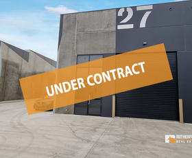 Factory, Warehouse & Industrial commercial property leased at 27/52 Bakers Road Coburg North VIC 3058