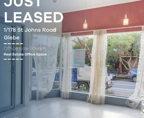 Showrooms / Bulky Goods commercial property leased at 1/178 St Johns Road Glebe NSW 2037