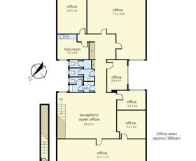 Offices commercial property leased at Level 1/134-136 Walker Street Dandenong VIC 3175