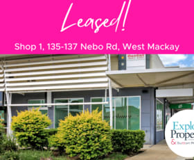 Medical / Consulting commercial property leased at Shop 1/135-137 Nebo Road Mackay QLD 4740