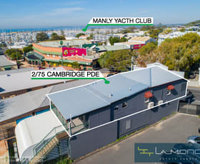 Offices commercial property leased at 2/75 Cambridge Parde Manly QLD 4179