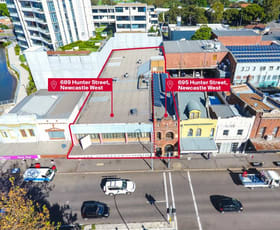 Showrooms / Bulky Goods commercial property leased at 689 & 695 Hunter Street Newcastle West NSW 2302