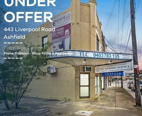 Offices commercial property leased at 443 Liverpool Road Ashfield NSW 2131