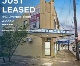 Offices commercial property leased at 443 Liverpool Road Ashfield NSW 2131