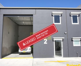 Factory, Warehouse & Industrial commercial property leased at 2/22 Anzac Street Greenacre NSW 2190