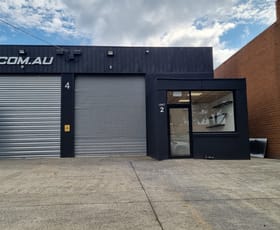 Factory, Warehouse & Industrial commercial property leased at 2/4 Bostock Court Thomastown VIC 3074