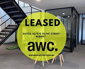Offices commercial property leased at Suite 10/575 Olive Street Albury NSW 2640