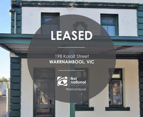 Medical / Consulting commercial property leased at 198 Koroit Street Warrnambool VIC 3280