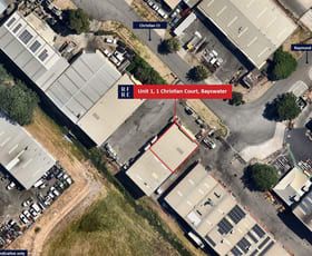 Factory, Warehouse & Industrial commercial property leased at 1/1 Christian Court Bayswater WA 6053
