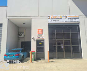 Factory, Warehouse & Industrial commercial property leased at 22/9 Salisbury Road Castle Hill NSW 2154