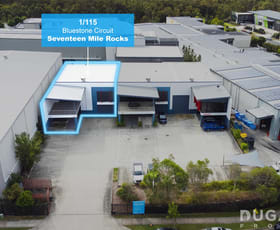 Factory, Warehouse & Industrial commercial property leased at 1/115 Bluestone Circuit Seventeen Mile Rocks QLD 4073