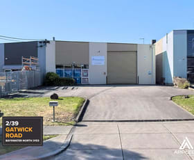 Factory, Warehouse & Industrial commercial property leased at 2/39 GATWICK ROAD Bayswater North VIC 3153
