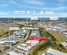 Factory, Warehouse & Industrial commercial property leased at Unit 4/25 Spitfire Place Rutherford NSW 2320